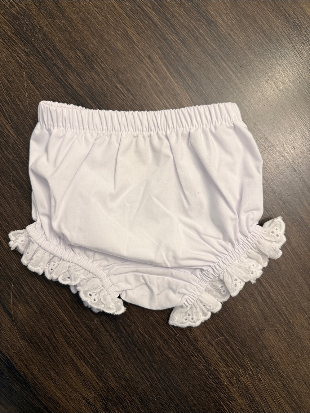 The Beaufort Bonnet Company White Ruffle Diaper Cover
